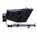 MAGICUE Mobile Teleprompter System | Carbon Fiber and Aluminum Build | Nylon Hood and Anti-Glare Visor | 13