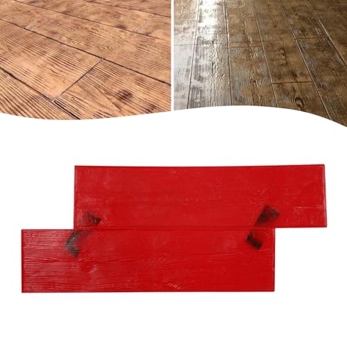 MJMLUCK Tapete texturizador de hormigón, tapete Texturizado de hormigón con Textura de Pizarra Realista y asa, Que Proporciona Texturas de Aspecto Natural en Paredes o Suelos de hormigón (30 x 72 cm)