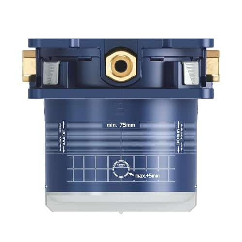 GROHE Rapido SmartBox, Universal Unterputzkörper für alle GROHE Fertigmontagesets (Rohbau-Set für bis zu 3 Dusch- oder Wannenfunktionen, platzsparendes Design, einfache Installation), 35600000