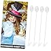ibasenice 4pcs Bunny Hat Moving Ears Mechanism for Playful Cosplay Parties Interchangeable Accessories for Custom Looks Fun Animal Headgear for All Ages