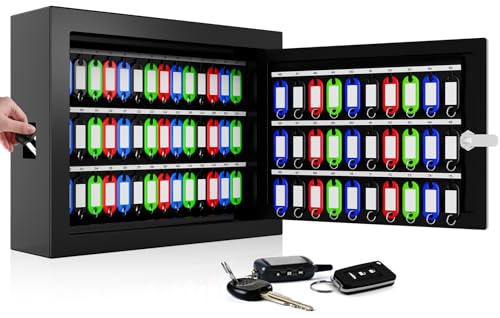 75-Position Key Cabinet with Wall Mount