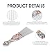 Professional Stainless Steel Hair Pick Comb for Afro Hair Styling - Hair Comb for Women and Men (Waist flower K2)