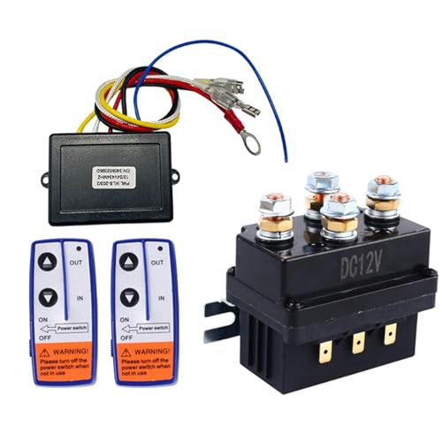 Fácil instalación de relé de cabrestante 12V contra fallos de SUV