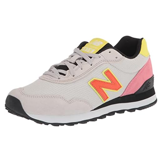 New Balance Women's 515 V3 Sneaker, Nimbus Cloud/Poppy, 8