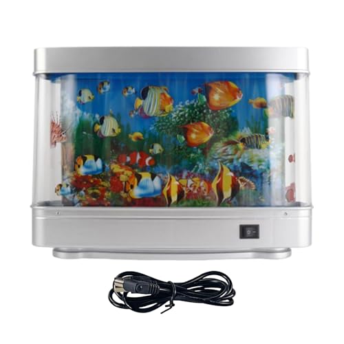 Aquarium artificiel mignon pour table de chevet et deco de salon zen
