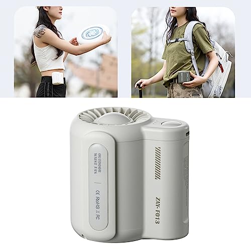 Ventilateur de taille USB portable 4500 mAh pour extérieur à suspendre