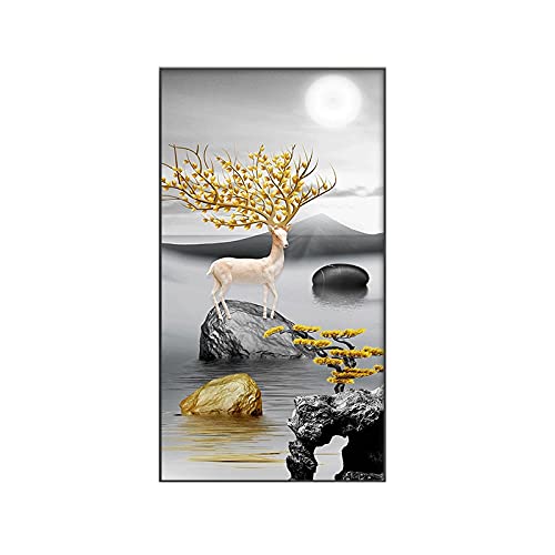 Peinture Diamant 5D Pierre porte-bonheur grand format 80x180cm kit complet pour adulte et enfant