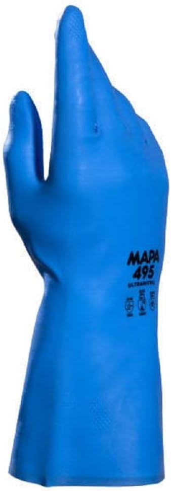 ULTRANITRIL 495, Size 8, Protective Food Gloves, (1 Pair)