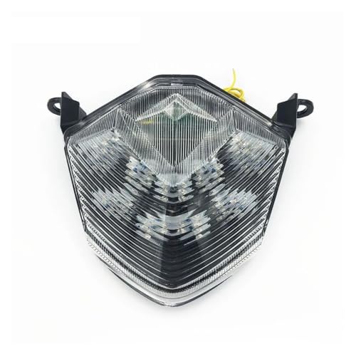 Luz trasera de freno LED integrado y tulipa transparente para Ninja ZX10R 2008-2010