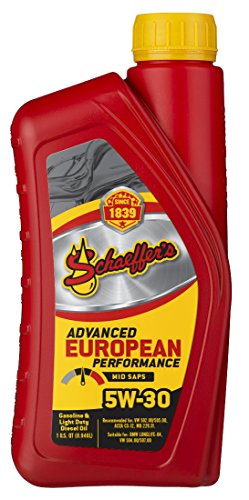 Aceite para motor 5W-30 Schaeffer 1 Quart botella miniatura 1