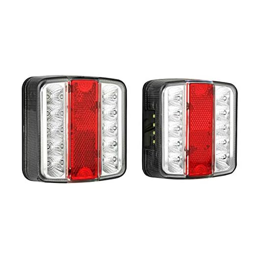 LAS 10103 LED-bakljus set för släpvagnar 12 V