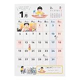 能率 NOLTY 2026年 大ピンチずかんカレンダー 壁掛け A4変型 C907