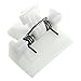 Spares2go, serratura a scatto in plastica per porta con chiusura a molla per lavatrici Bosch WAE