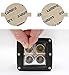 Lamin-x Custom Fit Clear Fog Light Covers for Ford Focus Sedan (08-11)
