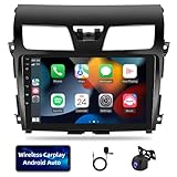 Android Car Stereo for Nissan Altima 2013-2018 with Wireless Carplay/Android Auto 10.1' Touchscreen...
