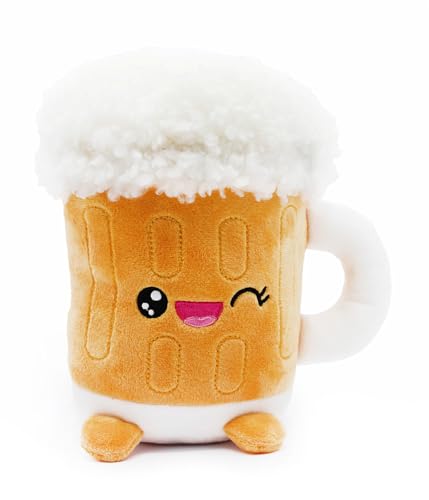 Joytoy Peluche bière Yummies 25 cm texture douce moelleuse - 3