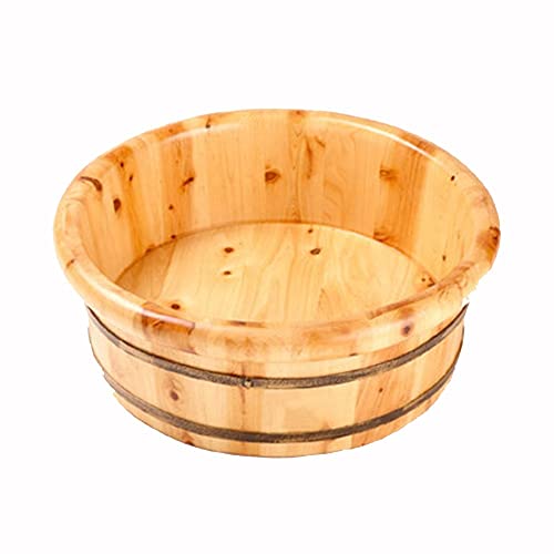 Spa de pies de madera sólida con masaje y burbujas miniatura 3