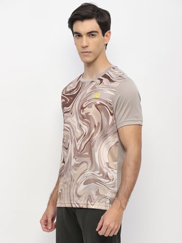 Image of YONEX Essentia 3 Round Neck T-Shirt 2966- Sustainable Performance | TruDry Moisture-Wicking | Cool, Dry and Comfortable | Round Neck | Light Weight | Eco-Friendly T-Shirt Recycled Plastic Bottles