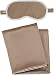 iluminage Sleeping Beauty Gift Set, Patented Copper Technology for Repair and Replenishment, Copper-Infused Textiles for Daily Use, Includes: 2 Pillowcases, 1 Eye Mask