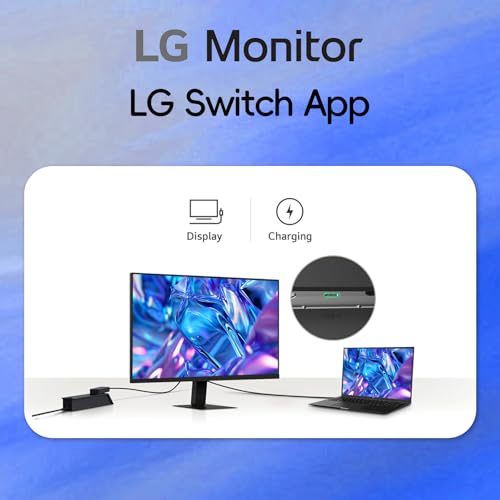 Image of LG 32 inch QHD (2560 x 1440) IPS Computer Monitor, 100Hz, 5ms, HDR10, 99% sRGB, Dynamic Action Sync, Contrast Ratio 1000:1, Reader Mode, Flicker Safe, HDMI, USB Type-C, Tilt Adjustment, Black