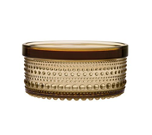 Iittala- Vorratsglas - Kastehelmi - Glas - Wüstenbraun - (DxH) 11,6x5,7cm