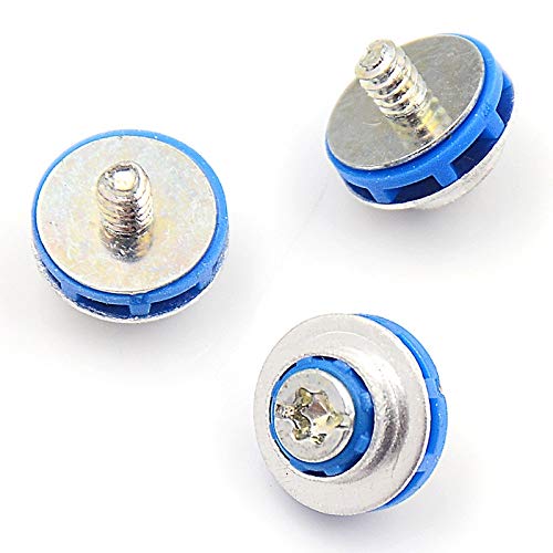 ZQLQU 4pcs/lot Blue Screws For HP 3.5 HDD DC7800 DC7900 8000 8100 Z400 Z600 Screws Isolation Grommet 450712-001 Mute Mounting