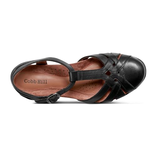 Cobb Hill Cobb Hill Aubrey Women's Sandal, 8 C/D US, Black