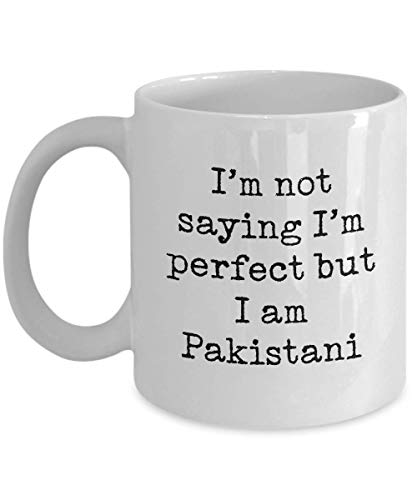 Pakistani Coffee Mug Birthday Mug for Best Friend from Pakistan Funny Tea Cup I'm Not Saying I'm Perfect Pakistani Coffee Mug Birthday Mug for Best Friend from Pakistan Funny Tea Cup I'm Not Saying I'm Perfect