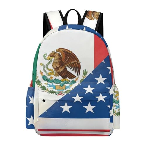 Sac à dos drapeau USA Mexique idéal pour sorties urbaines et voyages