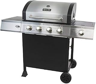 Dyna-Glo DGB495SDP-D 4 Burner Open Cart Propane Gas Grill