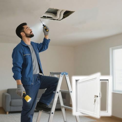 Trappe de visite 508x762mm en acier pour plafond et tableau électrique - 2