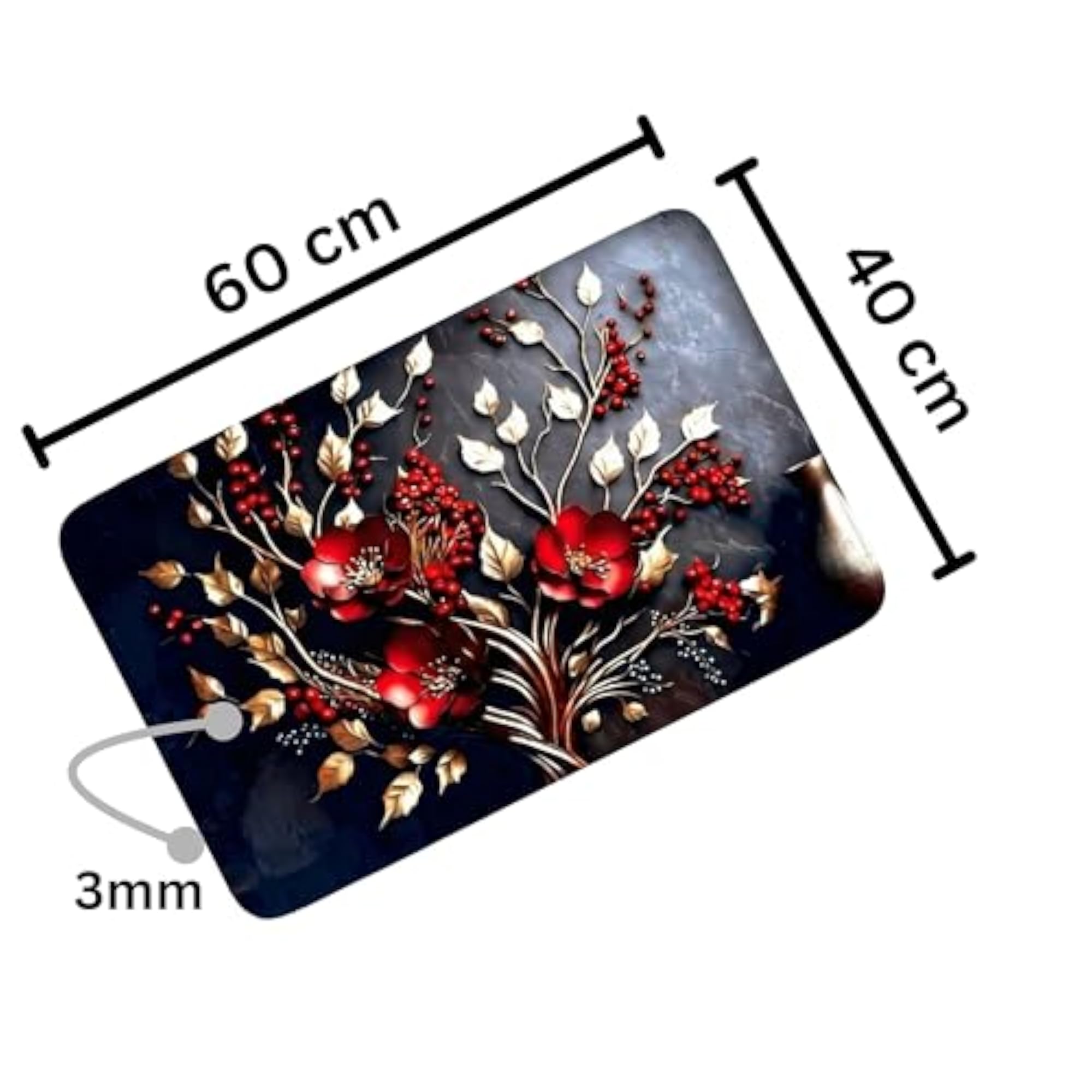 Water Absorbing Quick Dry Anti Slip Bath Rug