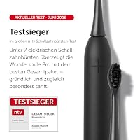 WonderSmile Schallzahnbürste Pro Ultimate Black – Testsieger 2026* – IPX8 – Ansicht 6