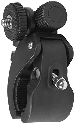 Miniatura 4 de Paquete de 2 soportes para cámara deportiva para montar en bicicleta, abrazadera para manillar con adaptador de tornillo de 14 para Gopro Hero DJI