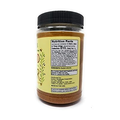Kirkland Signature Organic Creamy Almond Butter, 27 Ounce, Pack of One
