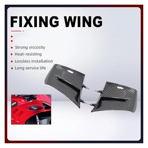 Spoiler aérodynamique Ducati Panigale V4 finition peinture carbone brillant premium