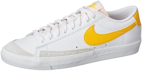 Nike Mens Blazer Low '77 VNTG-White/University Gold-Phantom-Da6364-112-9Uk, Sneaker: Buy Online at Best Price in UAE - Amazon.ae