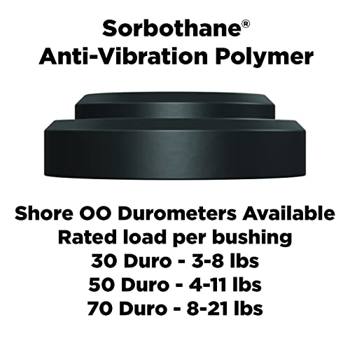 Bague d'isolation Sorbothane pour stopper les vibrations x12