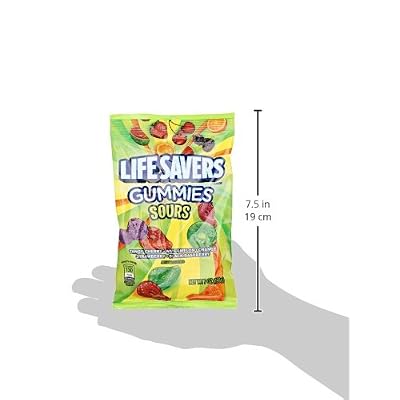 Lifesavers Sour Gummies Assorted Flavors, 7 oz