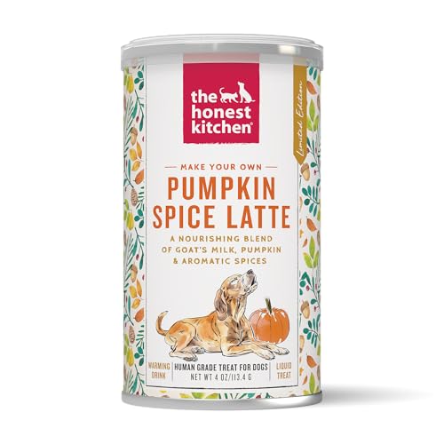 The Honest Kitchen Human Grade Pumpkin Spice Latte, 4oz Canister