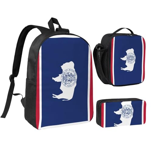 Sac à dos avec boîte à déjeuner grand compartiment voyage et cours