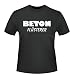 Produktbild Beton Flüsterer, Herren T-Shirt - Fairwear -, Größe XL, schwarz