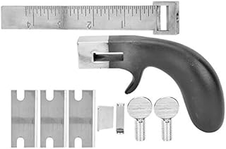 Professional Leather Strap Cutter Tools, DIY Belt Hand Cutting Machine with Aluminium Handle for Leather Craft