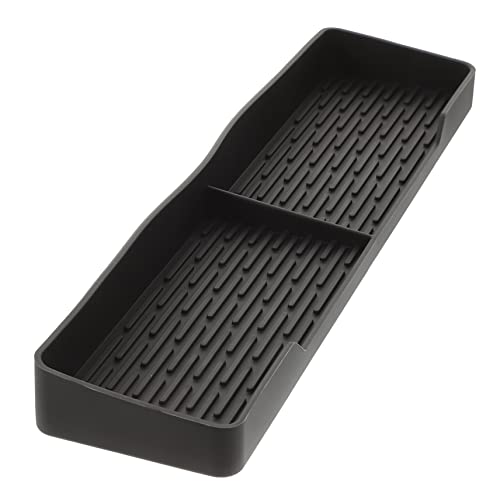 Mikikit Estante De Condimentos Antidimitonado De Silicona Para Almacenamiento Cocina Soporte Superior Para Especias y Accesorios De Individual