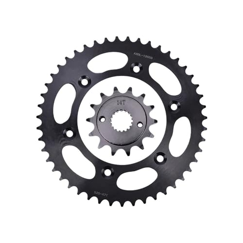 Kit pignons 520 47T 14T XR400 contre l'usure de transmission 1999-2004