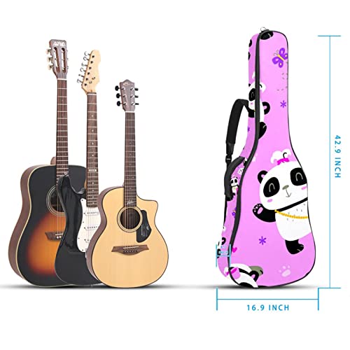 Hondank Bright Doodle Elephants Art Étui de guitare pleine taille rembourré pour guitare acoustique classique… - Les Beatles, Paul McCartney, John Lennon, RIngo Starr, George Harrison Hondank Bright Doodle Elephants Art Étui de guitare pleine taille rembourré pour guitare acoustique classique… – Image 6