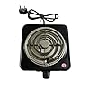 Portable Kilowatt cooking stove with stainless steel housing and power cord Portable Kilowatt cooking stove with stainless steel housing and power cord