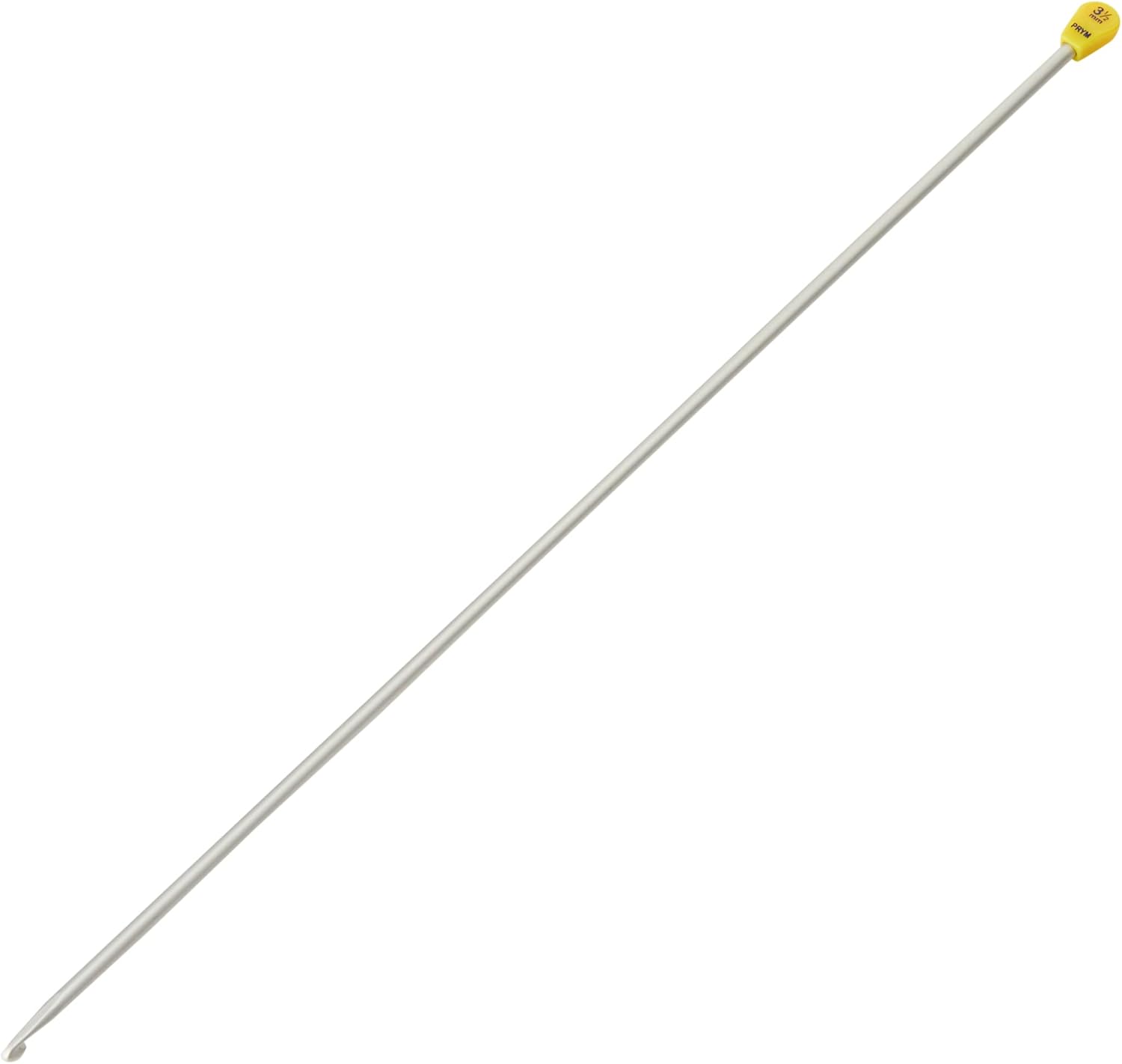 Prym Tunisian Crochet Hook, Aluminium, Grey, 3.5 mm