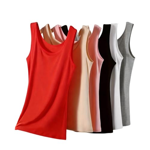 Débardeur d'été grande taille extensible sans manches pour femme