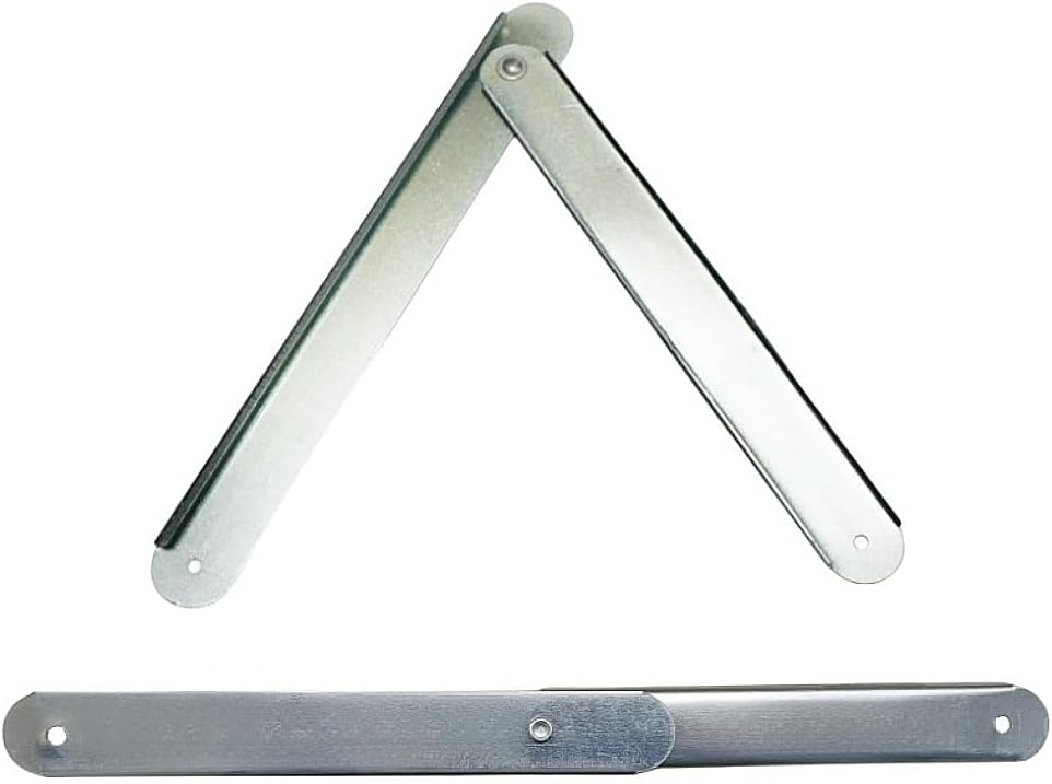 2pcs Aluminum Step Ladder Hinge Replacement Kit,Herringbone Ladder Tie